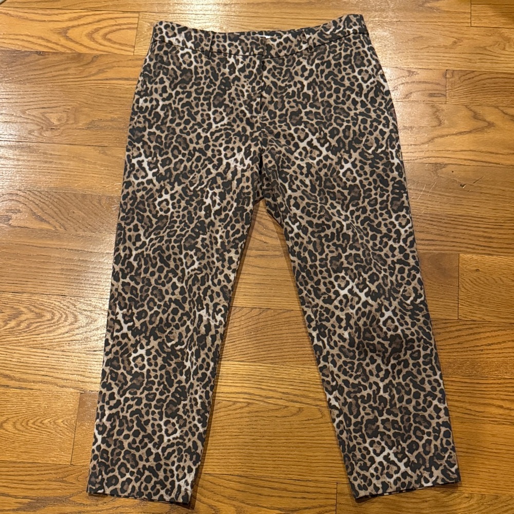 LOFT Leopard Print Pants